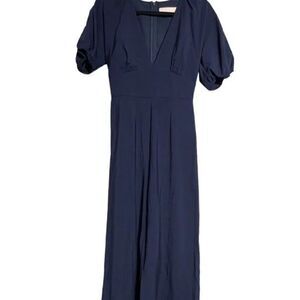 Keepsake Romper Navy Short Sleep One Piece Pantsuit Size Small